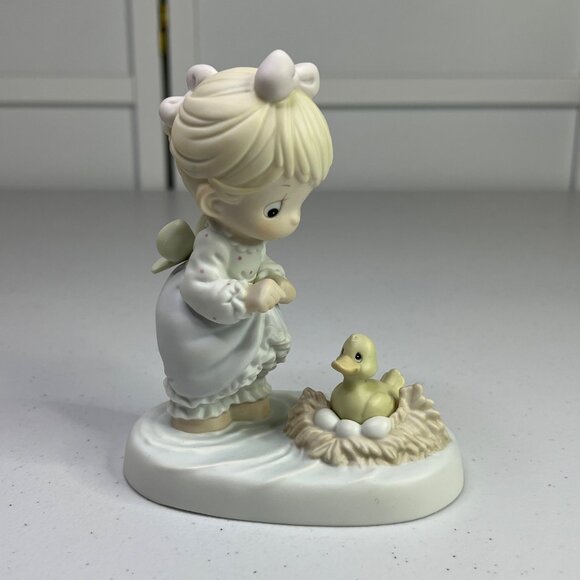 Precious Moments 1992 Limited Edition Figurine "An Event Worth Wading For" 1991 - Picture 7 of 11